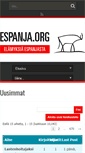 Mobile Screenshot of espanja.org