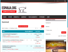 Tablet Screenshot of espanja.org